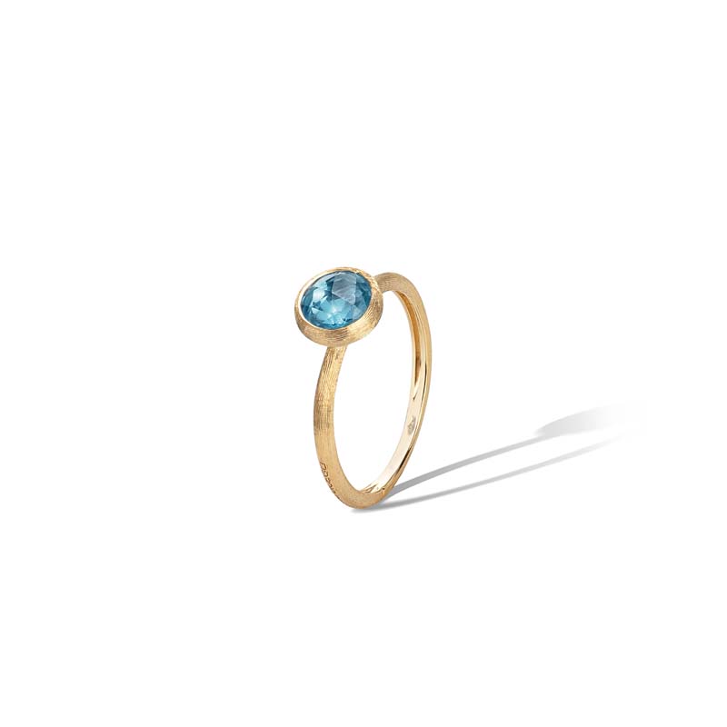 Marco Bicego Jaipur Blue Topaz Stackable Ring