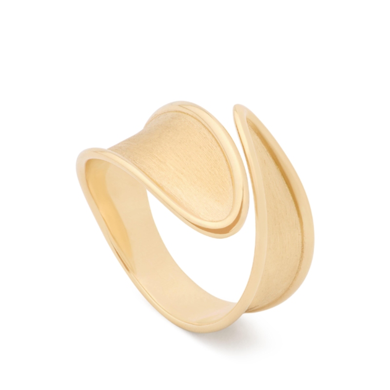 Marco Bicego 18K Yellow Gold Lunaria Twist Ring