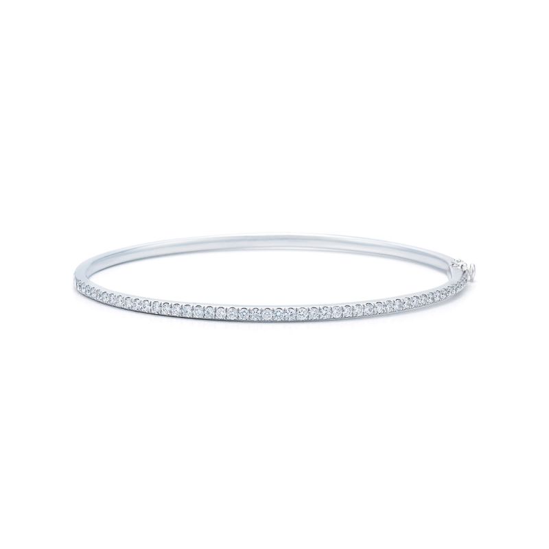 Kwiat Stackable Bangle with Diamonds
