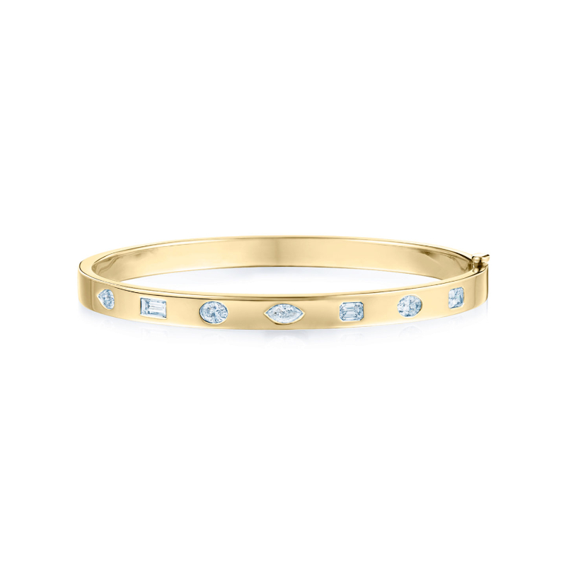 Kwiat Stackable Slim Bangle Bracelet