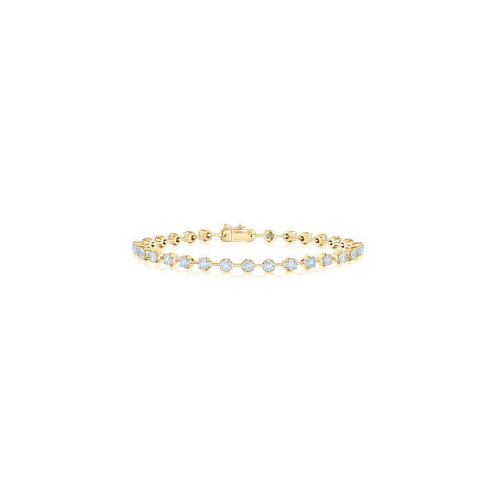 Kwiat Starry Night Line Bracelet with Diamonds