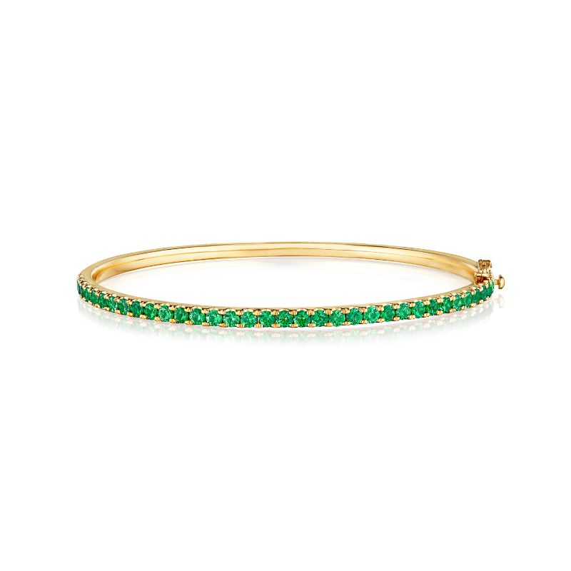 Kwiat Stackable Bangle with Tsavorites