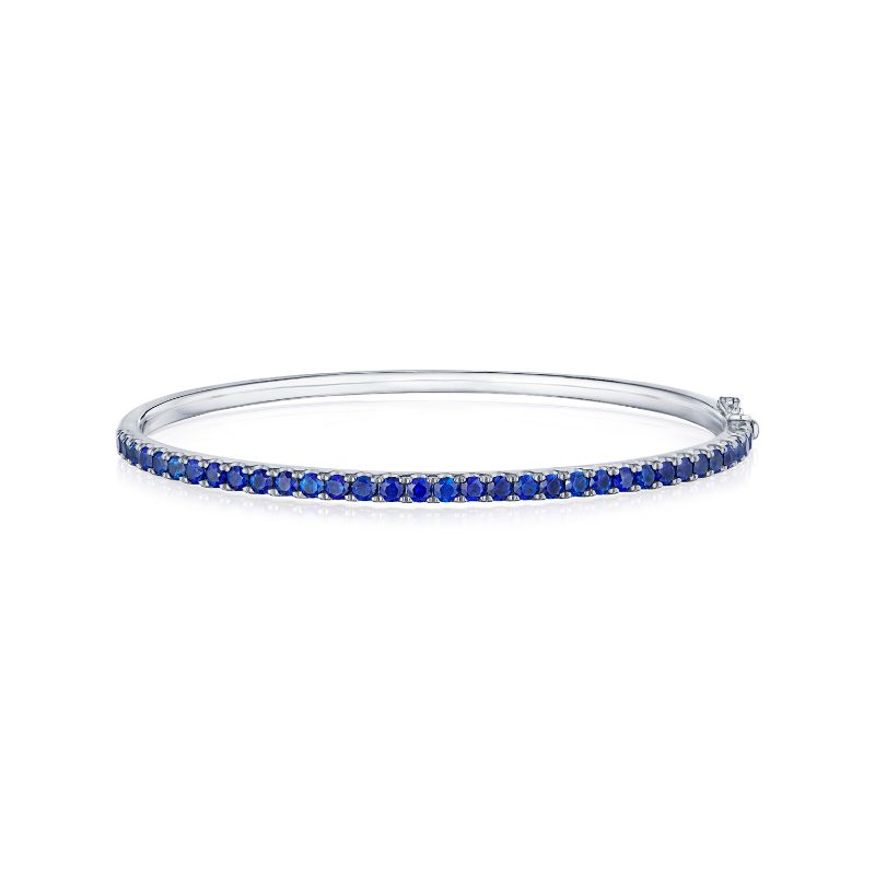 Kwiat Stackable Bangle with Sapphires