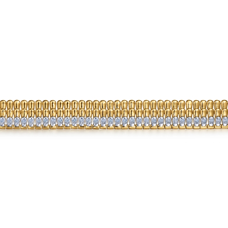 Kwiat Sirena Gold And Diamond Bracelet