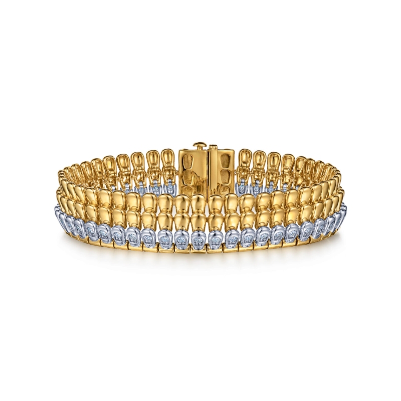 Kwiat Sirena Gold And Diamond Bracelet