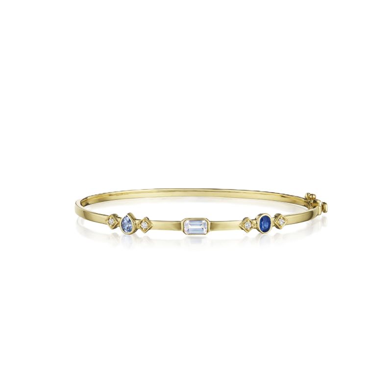 Penny Preville Moonstone Bangle Bracelet