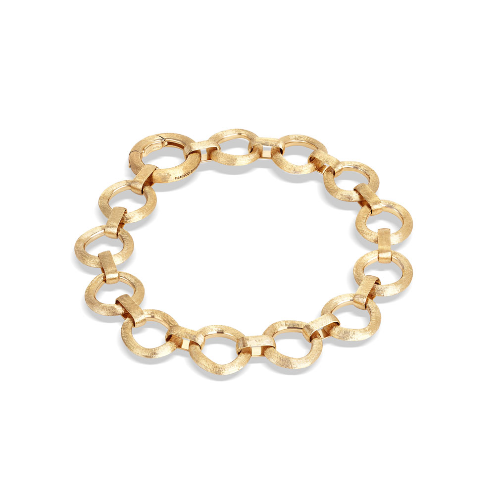 Marco Bicego Jaipur 18K Yellow Gold Flat Link Bracelet