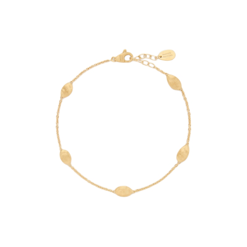 Marco Bicego Siviglia 18K Yellow Gold Small Hand-Engraved Bead Bracelet