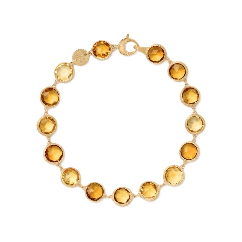Marco Bicego 18K Yellow Gold Juaipur Color Station Bracelet