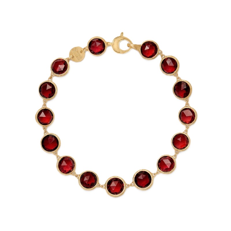 Marco Bicego 18K Yellow Gold Juaipur Color Station Bracelet