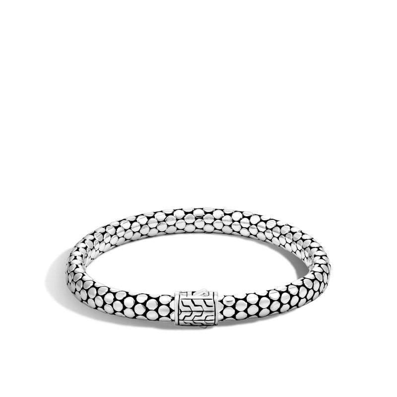Sterling Silver Dot Small Chain Bracelet