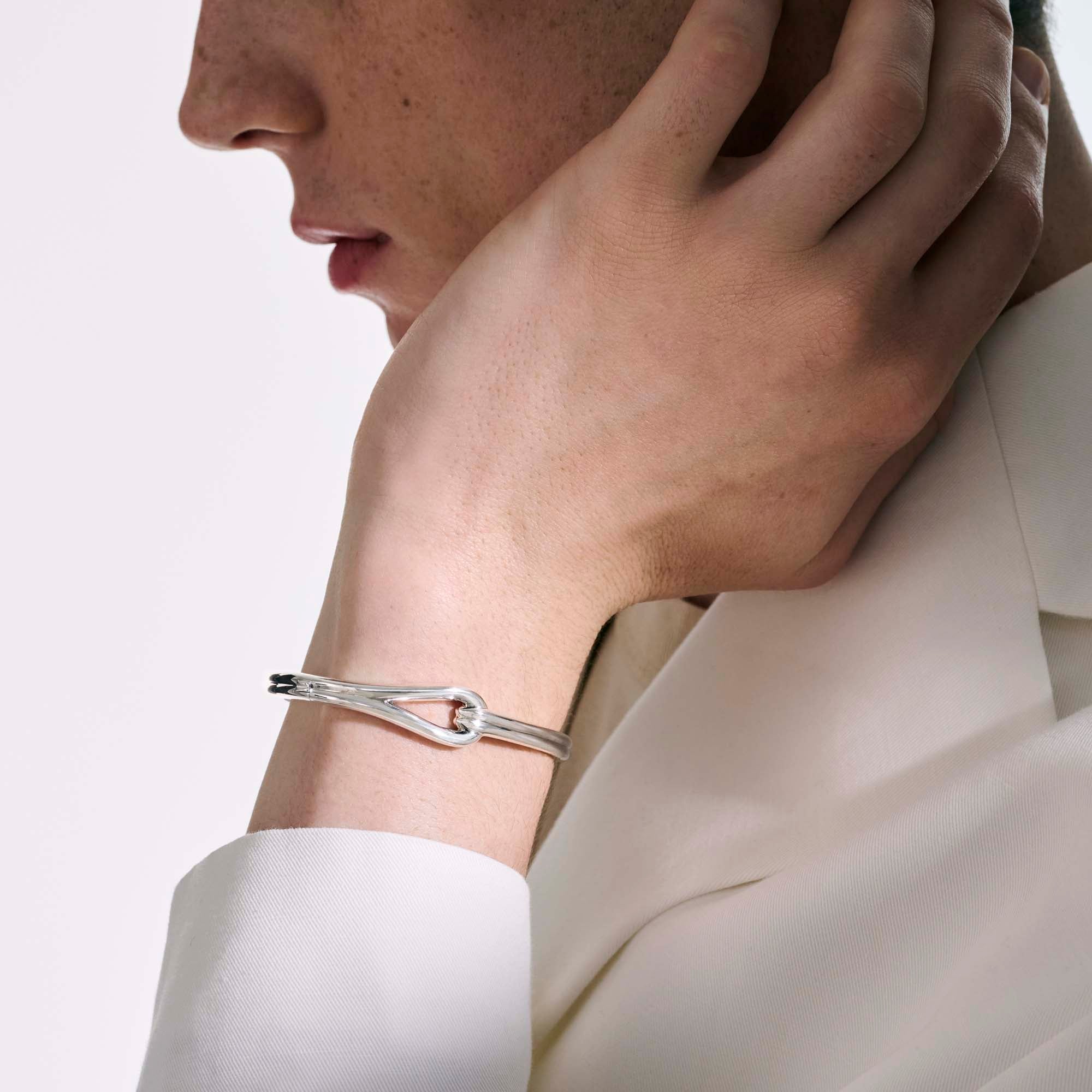 Surf Hinged Bangle Bracelet