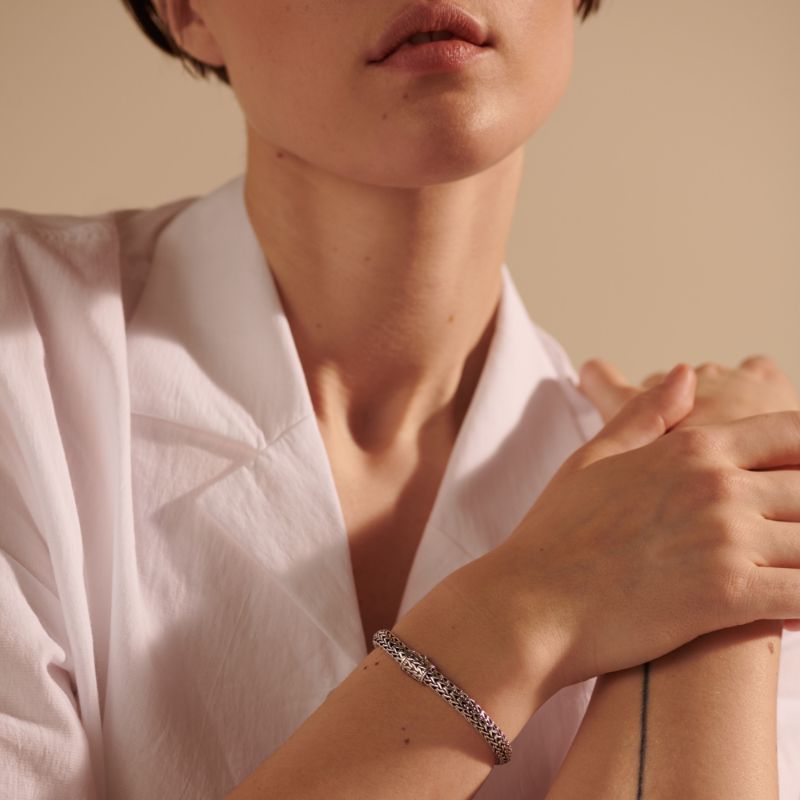 Classic Chain Silver Small Bracele