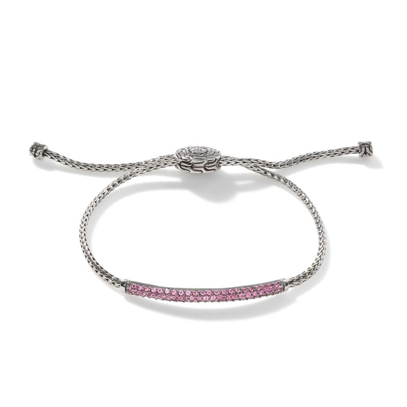 Classic Chain Silver Mini Chain Pull Through Bracelet