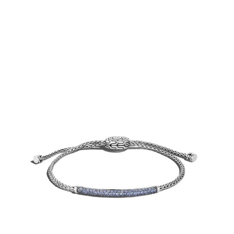 Classic Chain Silver Mini Chain Pull Through Bracelet