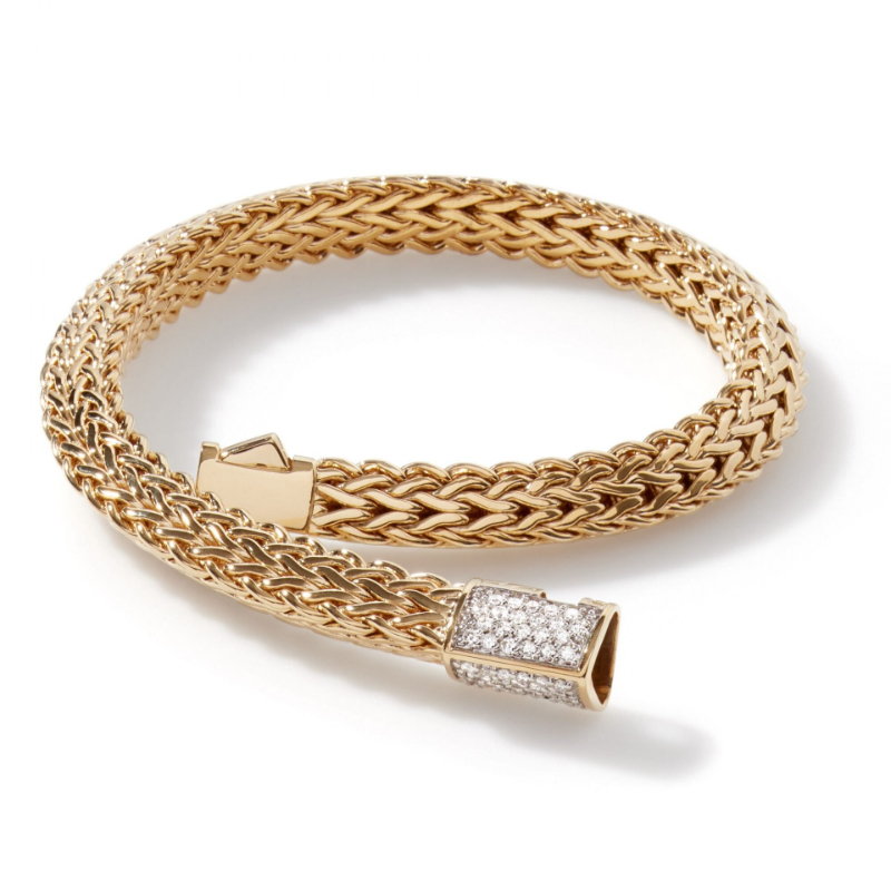 18K Yellow Gold Classic Chain Tiga Bracelet