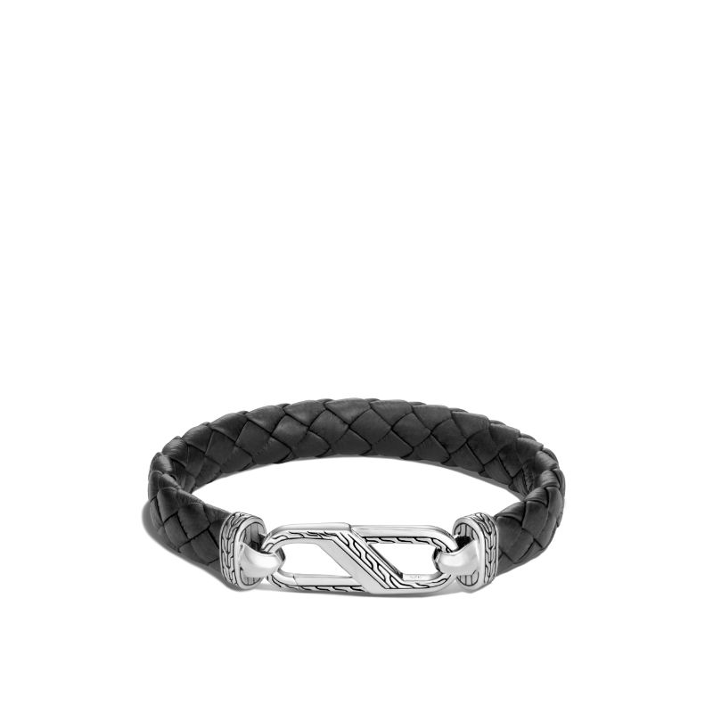 Leather Carabiner Bracelet