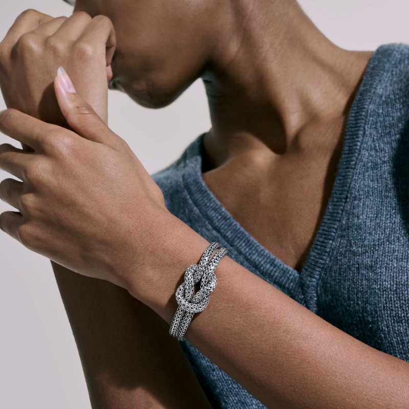 Love Knot Sterling Silver Chain