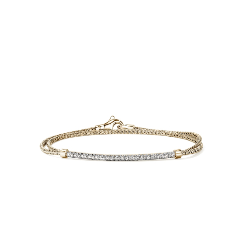 Essential Pave Wrap Bracelet
