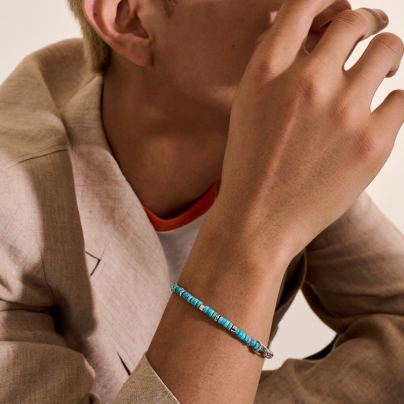 Heishi Chain Bracelet