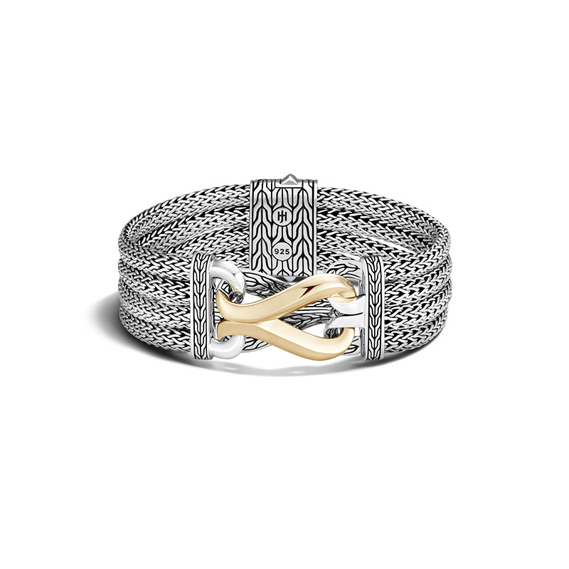 Chopard Ice Cube 18-karat White Gold Bracelet - Men - Silver Bracelets - M