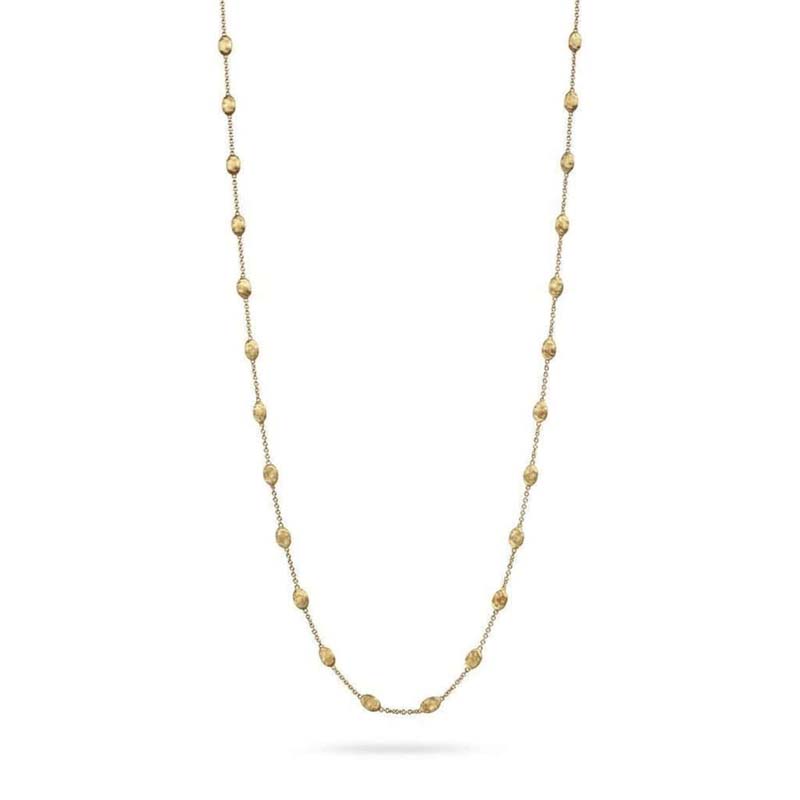 Marco Bicego Siviglia Gold Small Bead Long Necklace