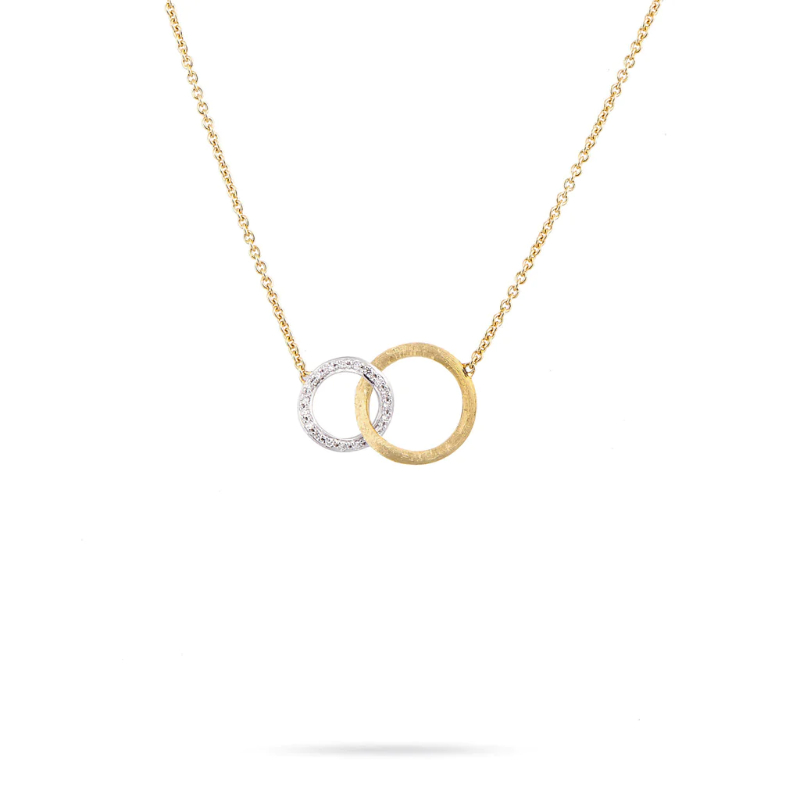Marco Bicego® Jaipur Collection 18K Yellow Gold and Diamond Small Pendant