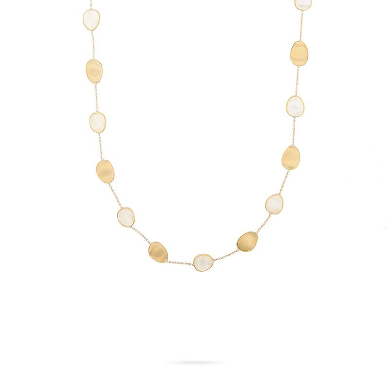 Marco Bicego 18K Yellow Gold Lunaria Long Gold Necklace