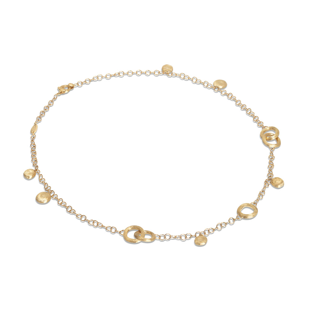 Marco Bicego 18K Yellow Gold Jaipur Link Necklace Length 18