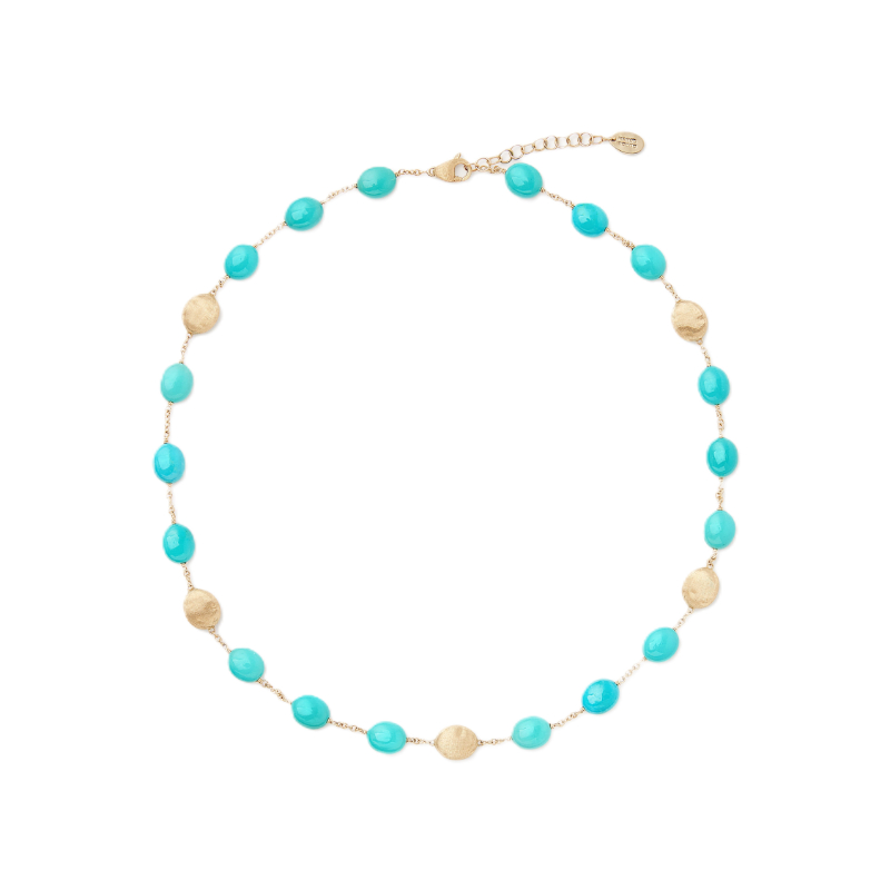 Marco Bicego Siviglia Turquoise Station Necklace