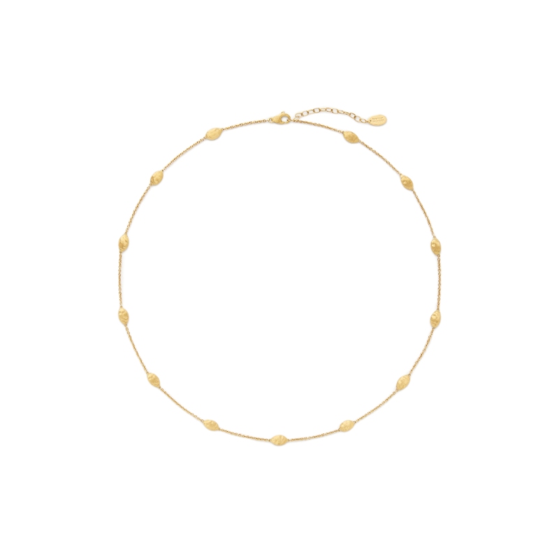 Marco Bicego Siviglia 18K Yellow Gold Small Bead Chain Necklace