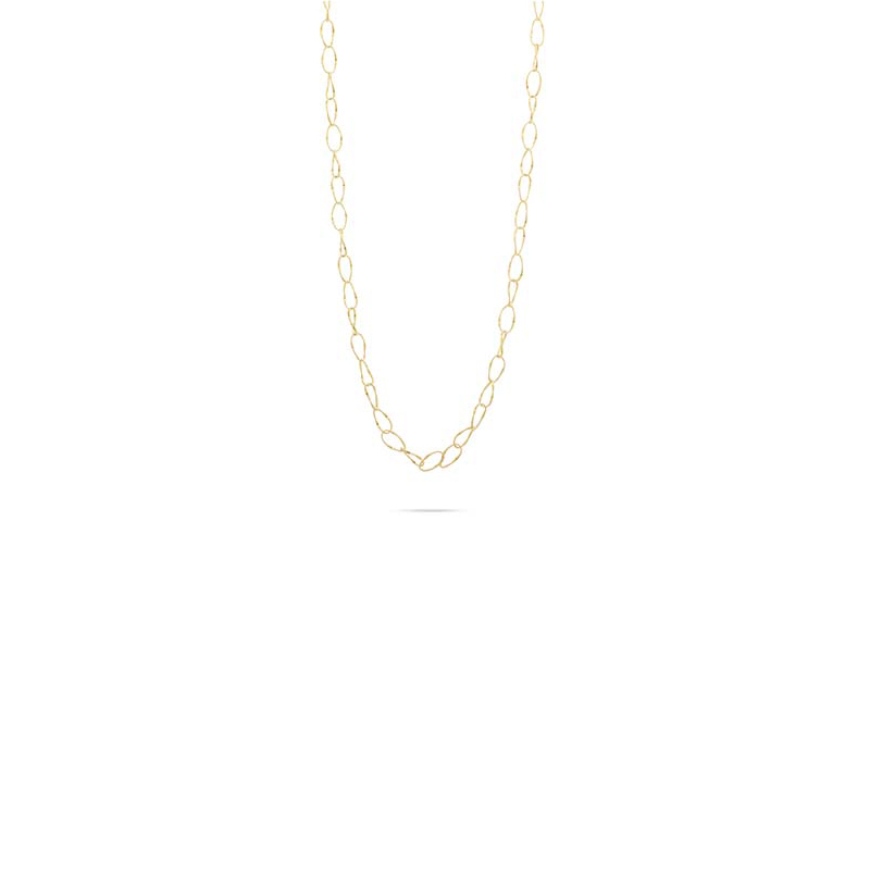 Marco Bicego Marrakech Onde Yellow Gold Long Link Necklace