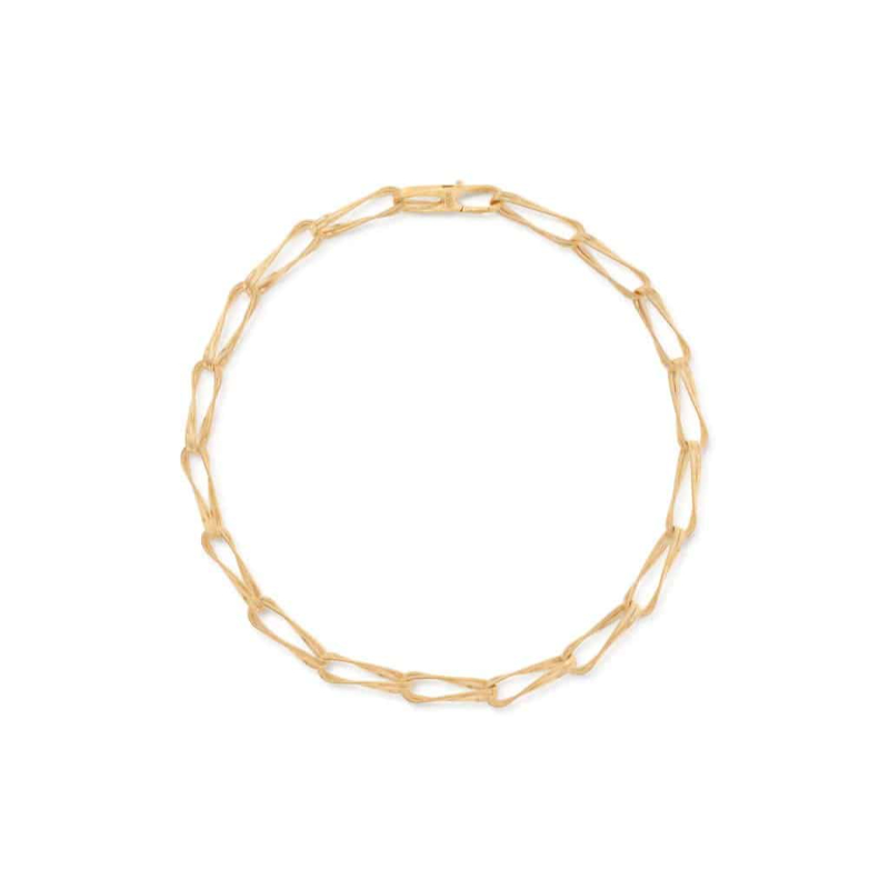 Marco Bicego Marrekech Onde Collection Yellow Gold Link Necklace