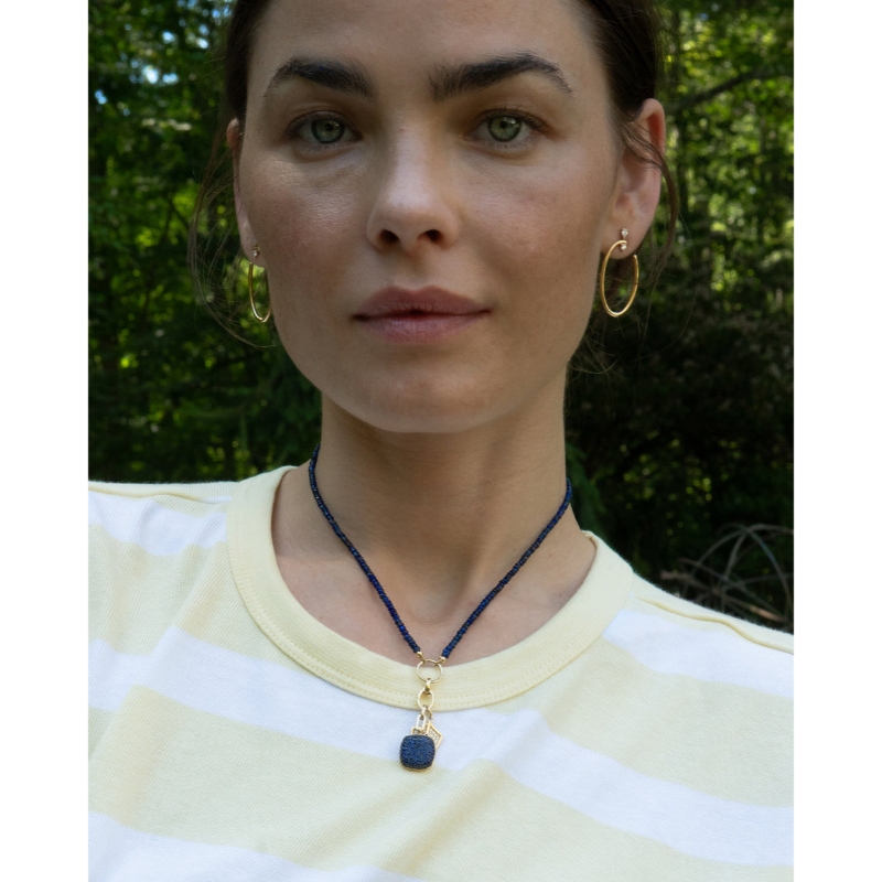 Monica Rich Kosann 18K Yellow Gold Design Your Own Charm Chain Necklace