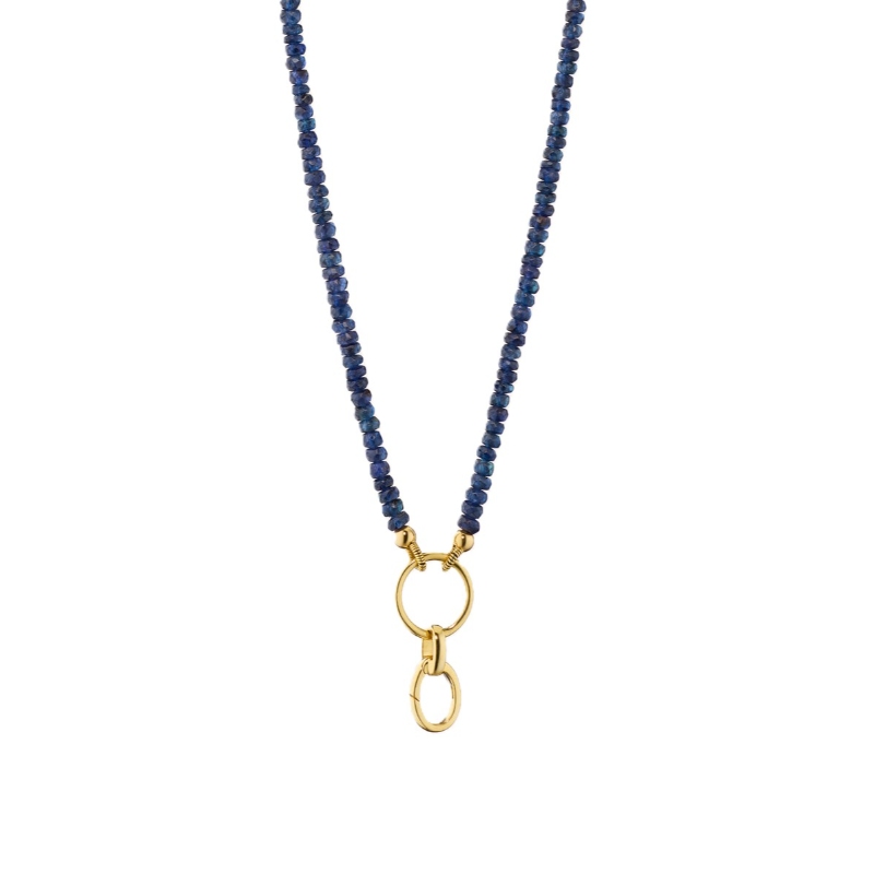 Monica Rich Kosann 18K Yellow Gold Design Your Own Charm Chain Necklace