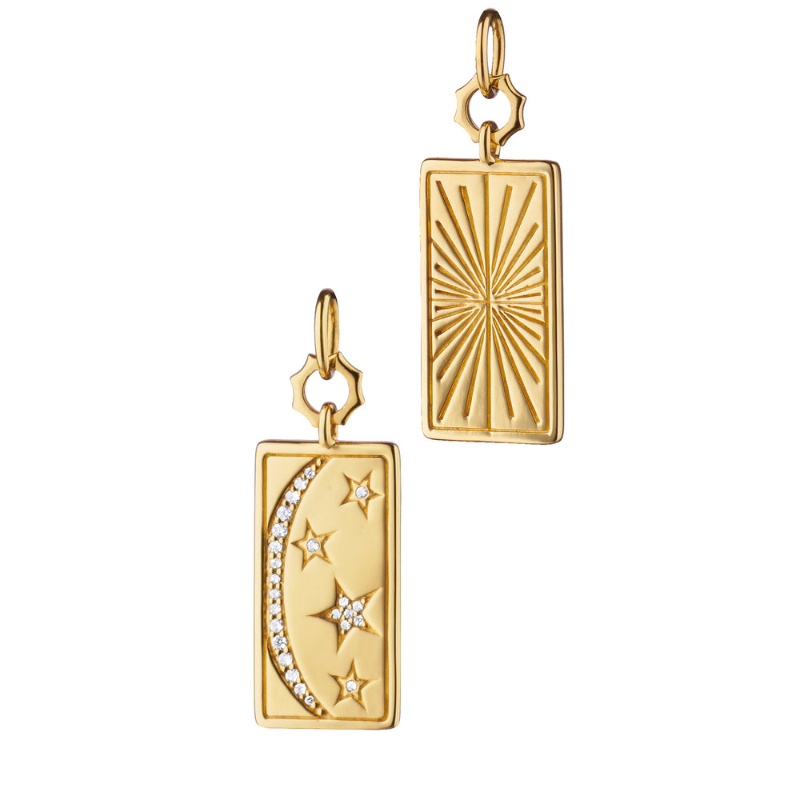 Monica Rich Kosann 18K Yellow Gold Sun