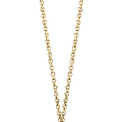 18K Yellow Gold Necklace Chain