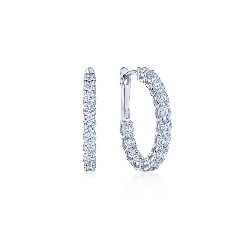 Kwiat Hoop Earrings
