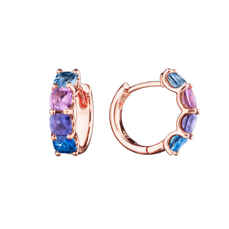 Penny Preville 18K Rose Gold Hoop Earrings