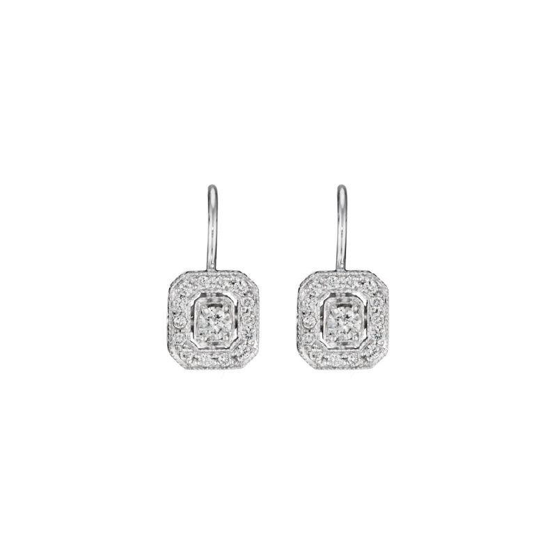 Penny Preville Classic Emerald Shape Earrings