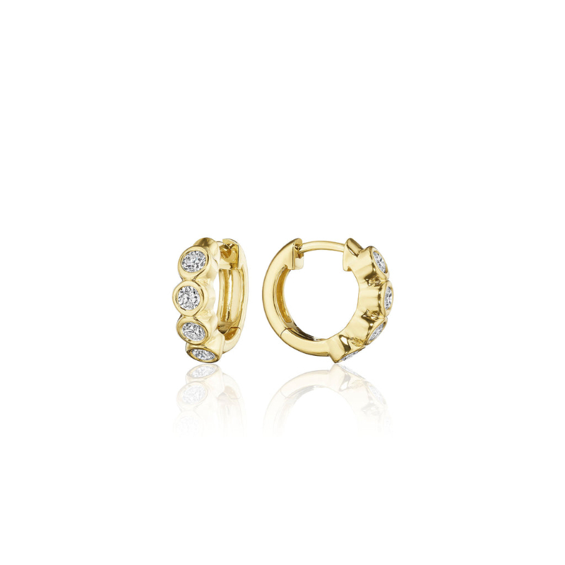 Penny Preville Classic Petite Round Hoop Earrings