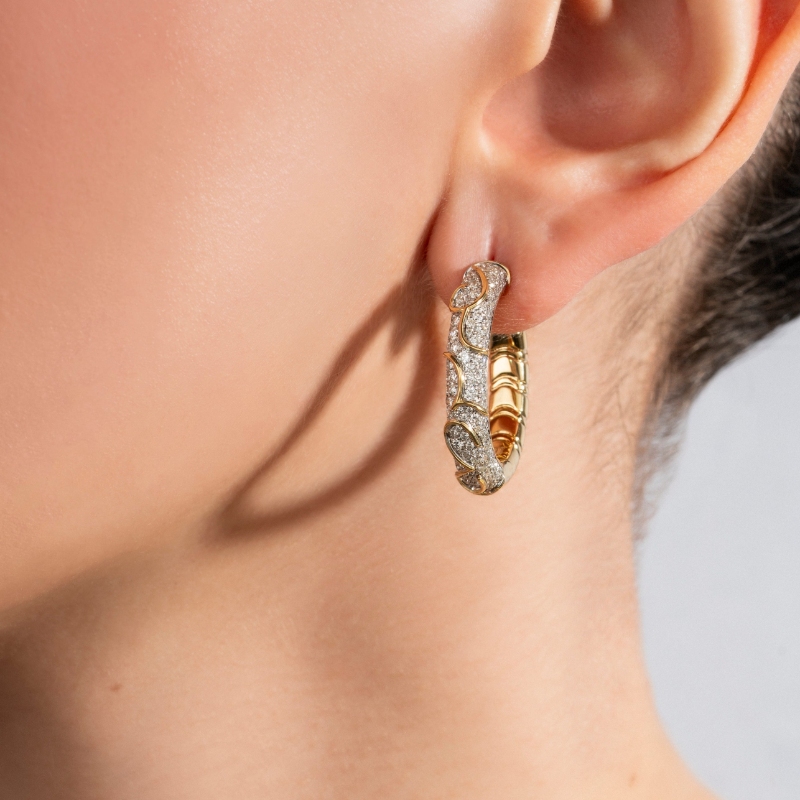 18K Yellow Gold Ondine Petite Hoop Earrings