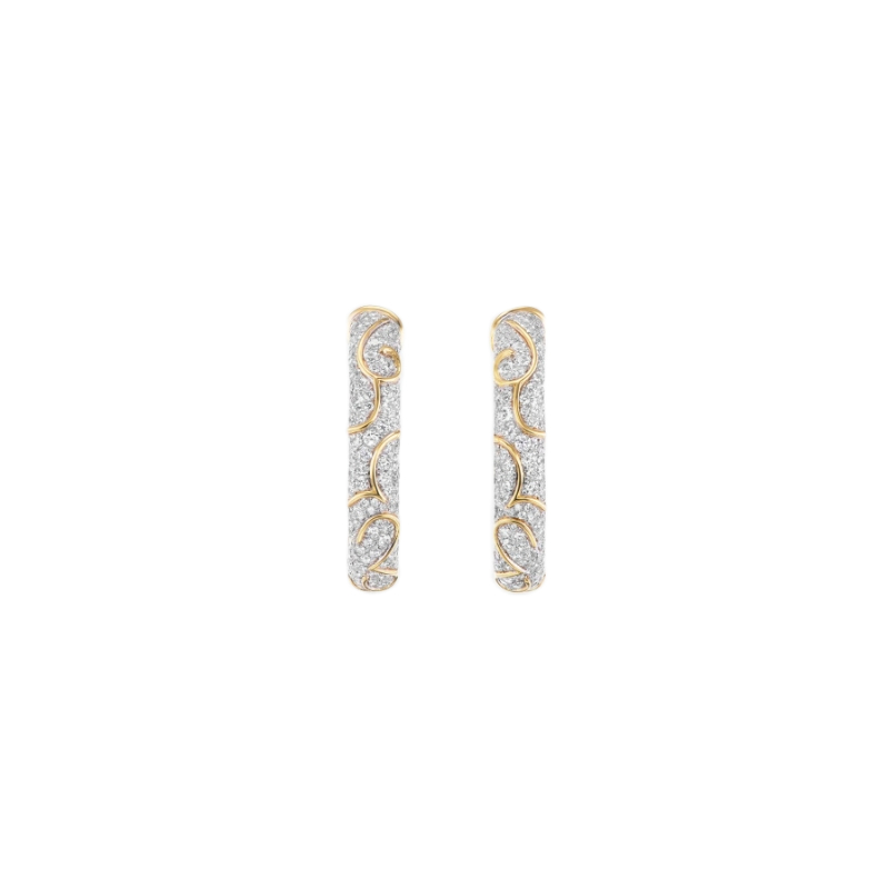 18K Yellow Gold Ondine Petite Hoop Earrings