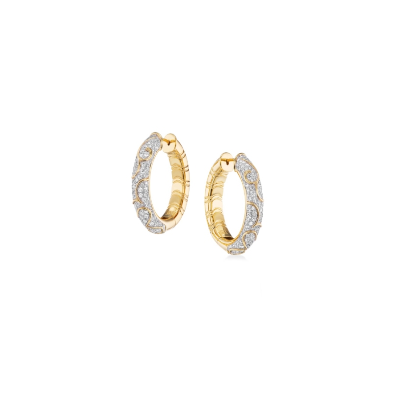 18K Yellow Gold Ondine Petite Hoop Earrings