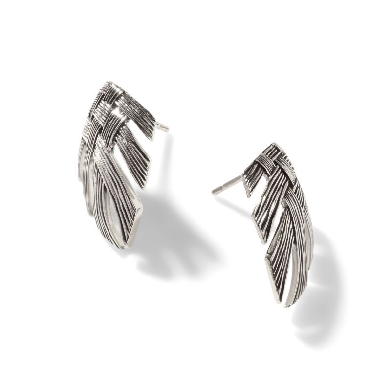 Bamboo Woven Earrings