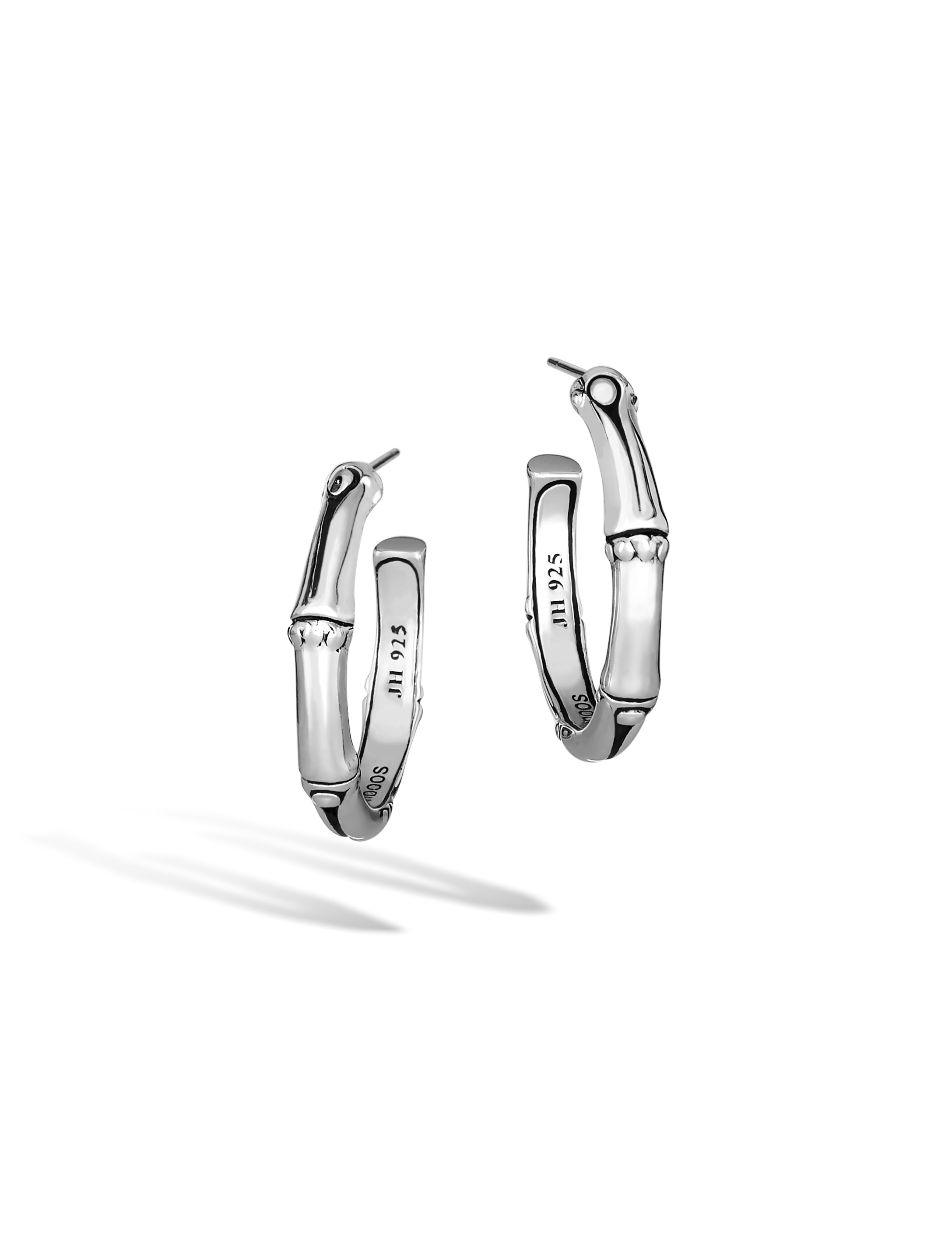Bamboo Small Hoop Earrings