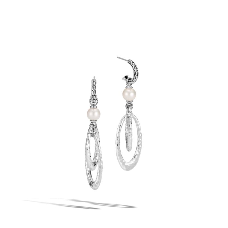 Palu Pearl Drop Link Earrings