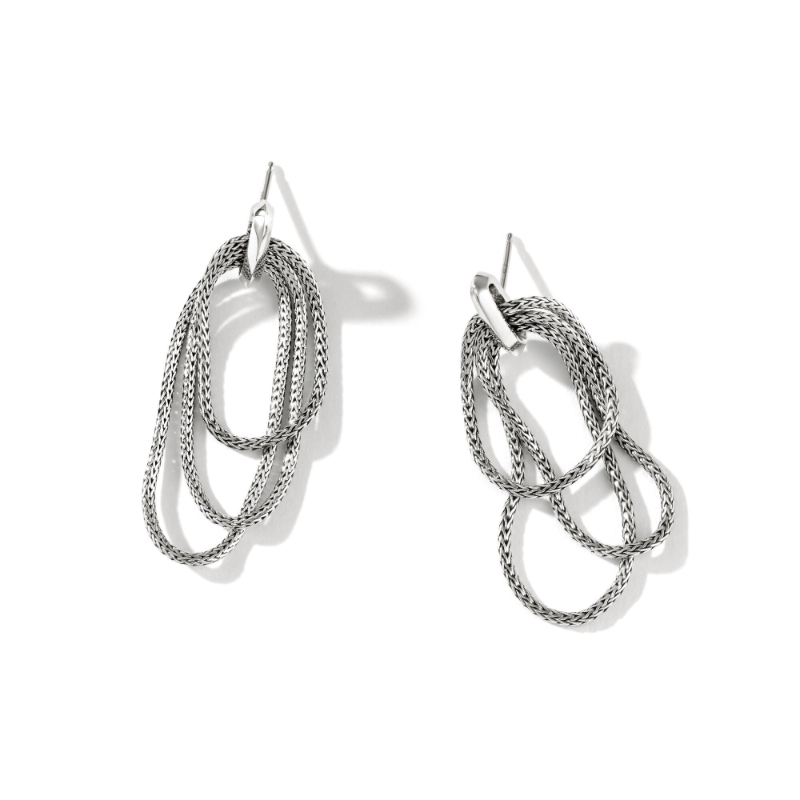 Classic Chain Link Drop Earrings