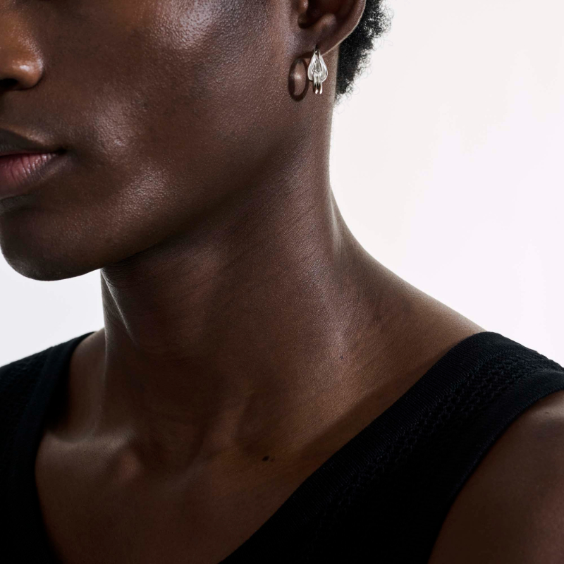 Surf Medium Hoop Earrings