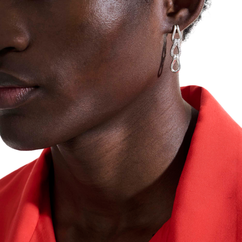 Surf Link Drop Earrings